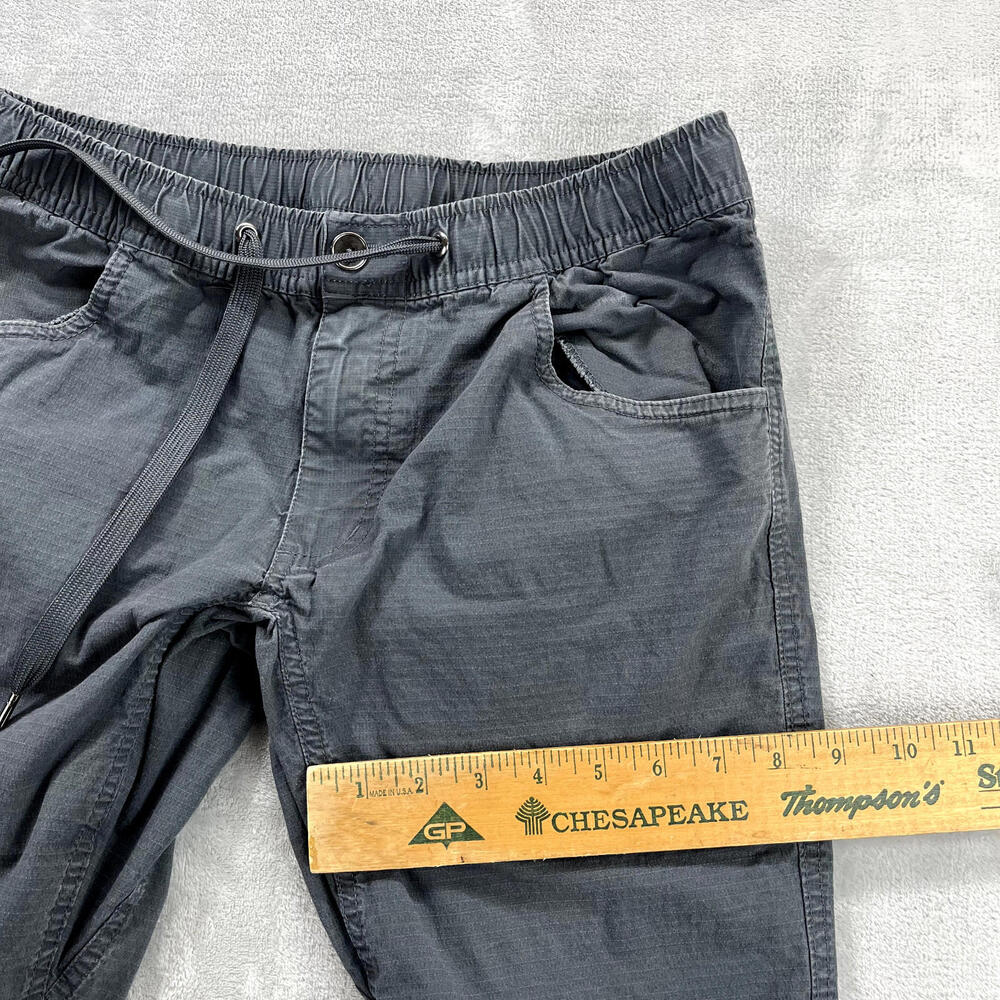 Bylt Basics Weekender Ripstop Pants Men's Medium Stretch Gray 30" Inseam Cotton - Picture 11 of 13